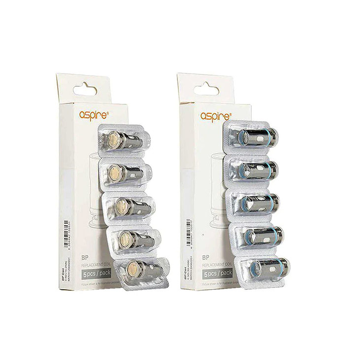 Aspire BP Replacement Coil for BP80 Kit / BP60 Kit / Rhea X Kit / Huracan Mini Tank / Veynom Air Kit (5pcs/pack)