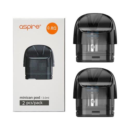 Aspire Minican for Minican 2 / Minican+ / Minican / Minican 3 / Minican 3 Pro / Minican 4 Pod Cartridge 2ml / 3ml (2pcs/pack)