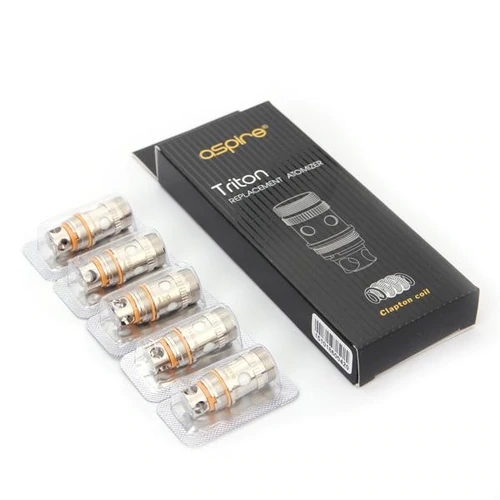 Aspire Clapton Coils (0.5ohm) for Aspire Triton 2 & Atlantis & Atlantis 2 & Atlantis Mega Atomizer (5pcs/pack)