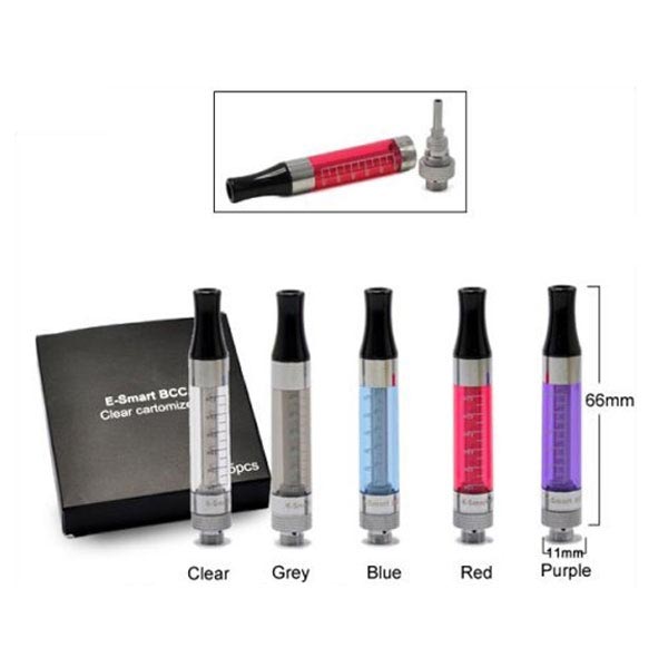 5pc KangerTech New E smart 510 BCC (Bottom Coil Changeable) Clearomizer 1.2ml